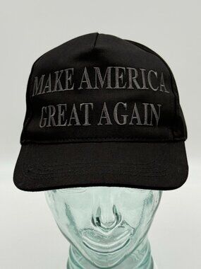 Make America Great Again Hat OS Trump Never Surrender Cap MAGA Snapback Black